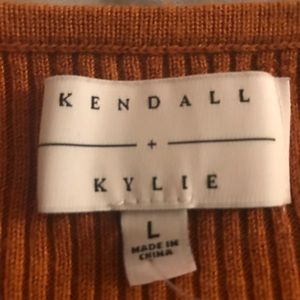 Kendall + Kylie Ribbed Sweater Tank